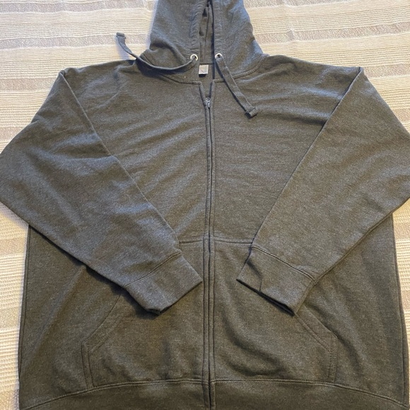 COTTON  HERITAGE Gray men sweater with hoodie/XXL - Picture 2 of 6